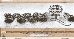 Desktop Screenshot of centredarchivesdesiles.org